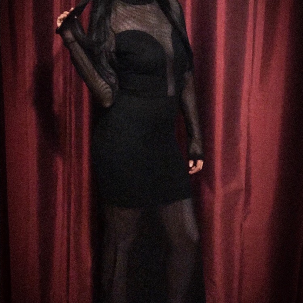Windsor long black dress.